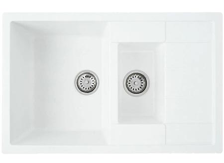 Мойка кухонная VALESO 7850W TOSKANA матовая Белоснежная - Фото 1