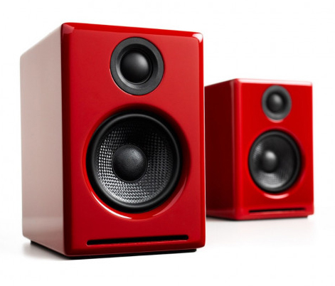 Компьютерная акустика компактная 2.0 Audioengine A2+BT Red - Фото 1