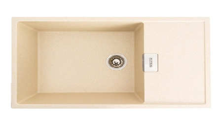 Мийка кухонна VALESO 8650 DIAMOND матова (пісок) - Фото 1