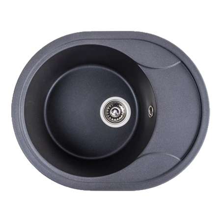 Мийка кухонна VALESO 5847 ONYX матовий Моріон - Фото 1