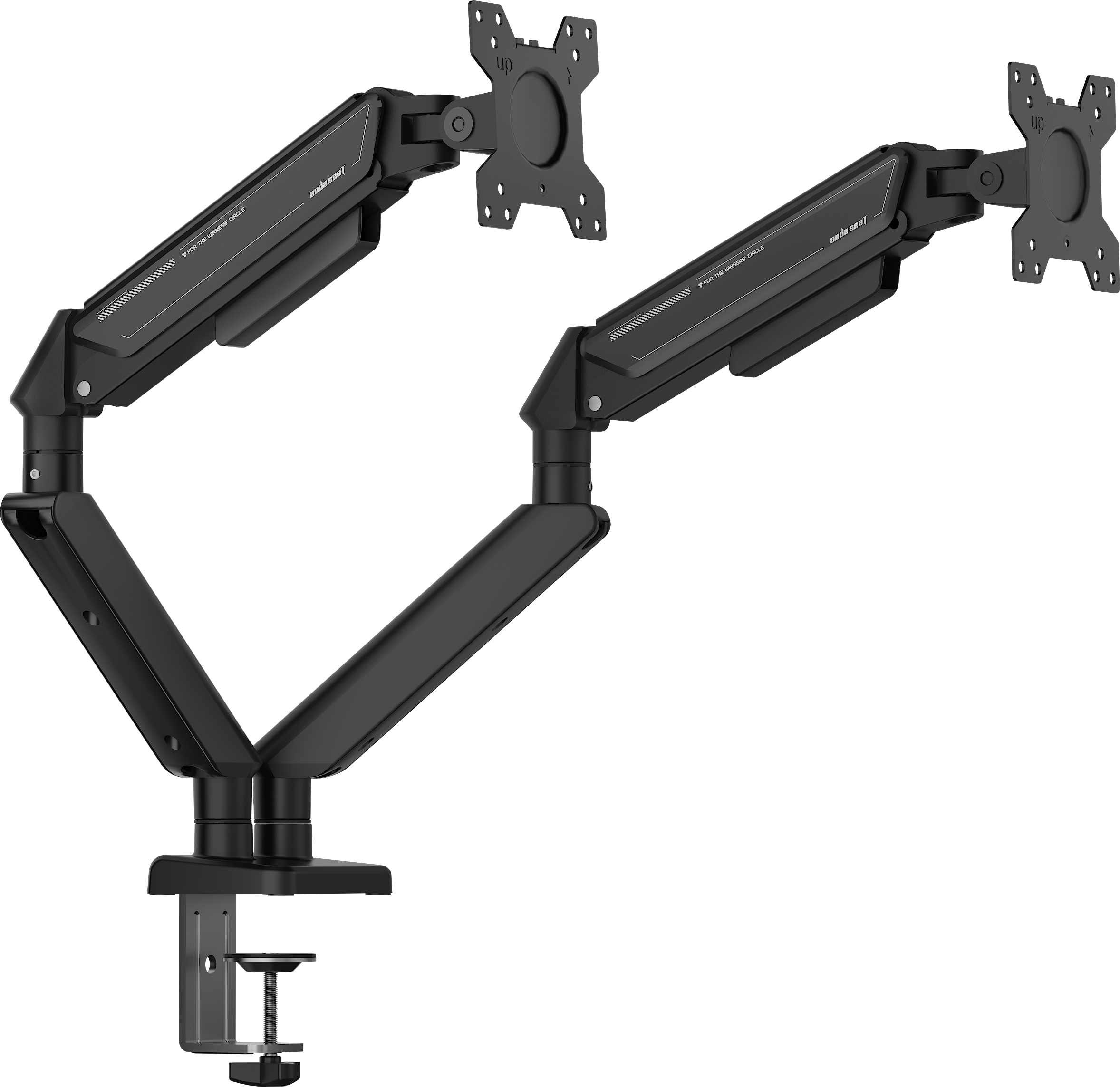 Кріплення настільне Anda Seat Stealth II Duo 17''-32'' Black (AD-W-A6D-2S-BB) - Фото 1