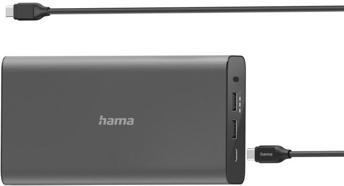 Батарея мобильная Hama Power Bank 26800 mAh (00200012) - Фото 1
