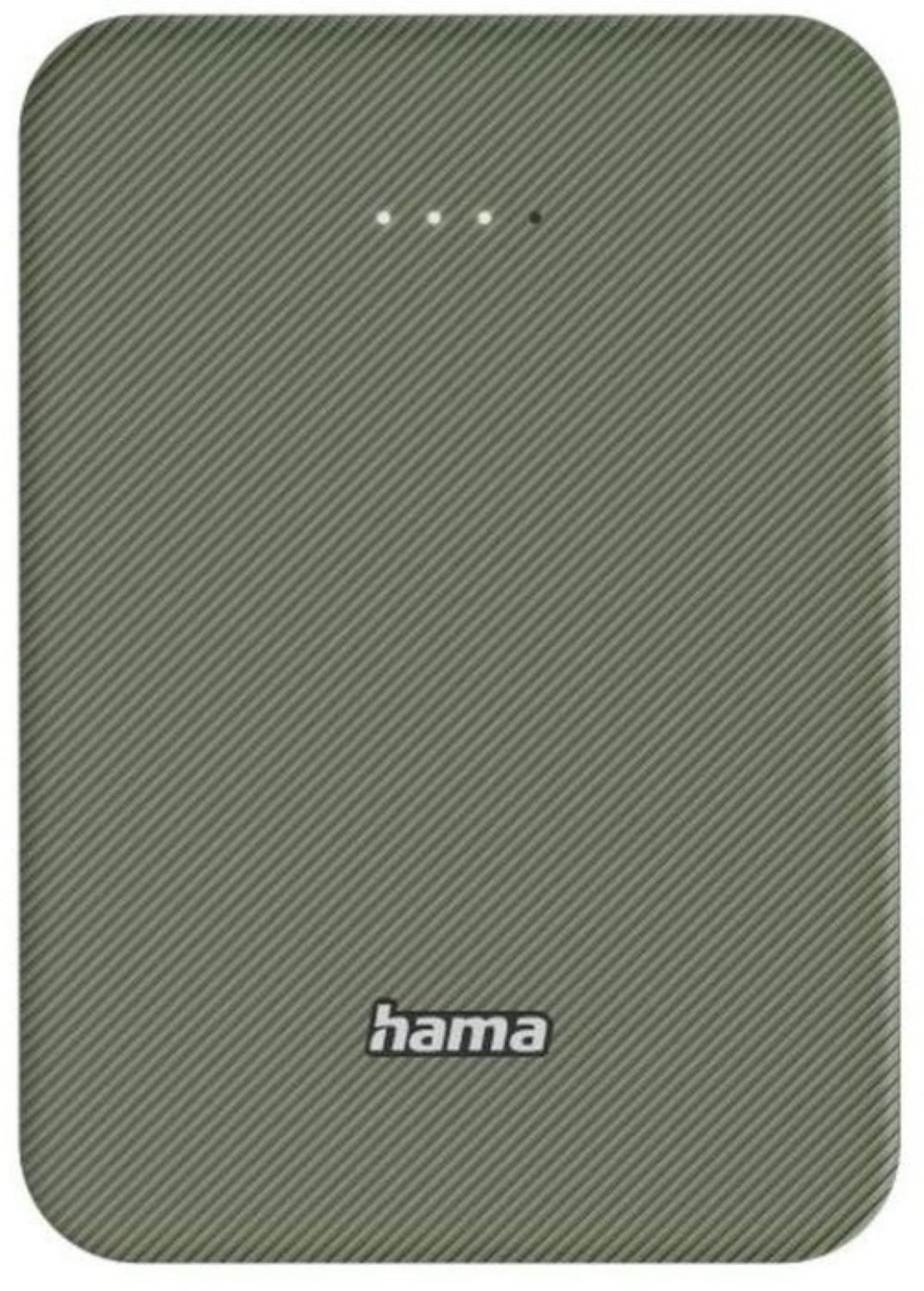 Батарея мобільна Hama 10000mAh 15W (00201713) Green