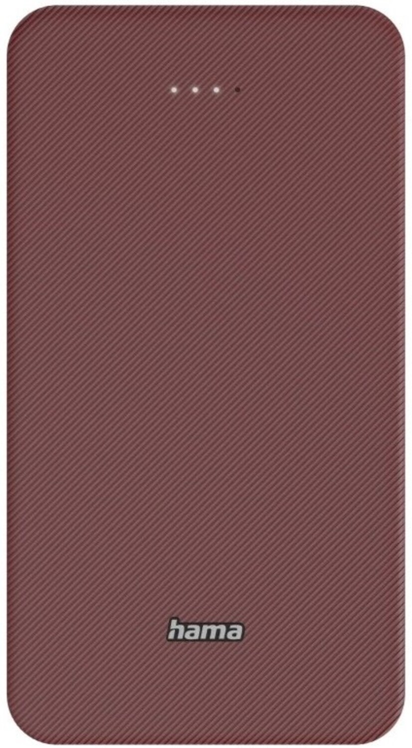 Купить Батарея мобильная Hama Power Pack Color 20 20000mAh Red (201717) - Фото 1 Батарея мобильная Hama Power Pack Color 20 20000mAh Red (201717) - Фото 1