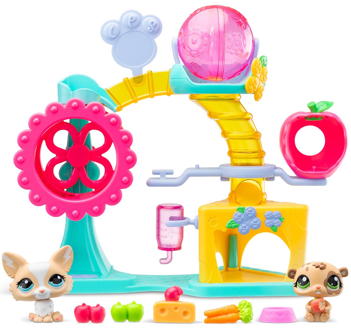 Коллекционные фигурки набор Littlest Pet Shop ФАБРИКА РАЗВЛЕЧЕНИЙ (2 фигурки, фабрика, аксесс.) (00519) - Фото 1