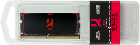 Память DDR Goodram 8Gb DDR4 3200MHz sodimm IRDM (IR-3200S464L16SA/8G) - Фото 1
