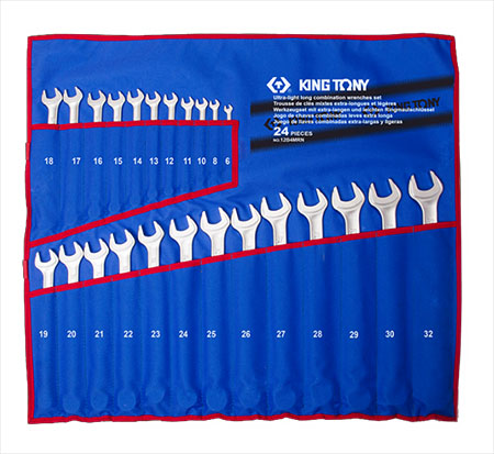 Набор ключей KING TONY 24 шт. (12B4MRN) - Фото 1