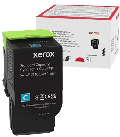 Картридж-тонер Xerox C310/C315 Cyan (006R04369) - Фото 1