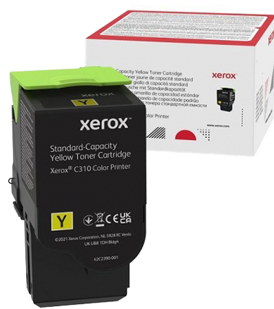 Картридж-тонер Xerox C310/C315 Yellow (006R04371) - Фото 1