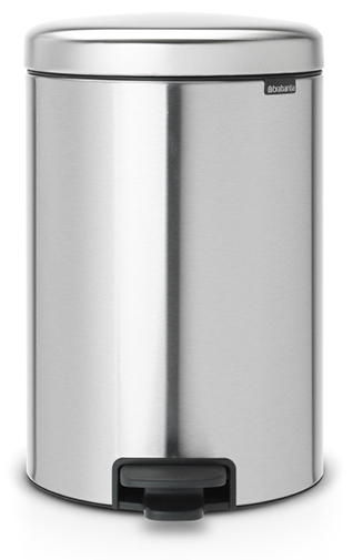Бак для мусора с педалью Brabantia Pedal Bin 20 л 111907 - Фото 1