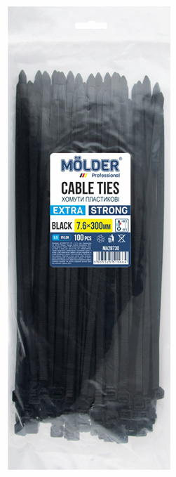 Набір хомутів Molder 7.6x300 (MA28730) - Фото 1