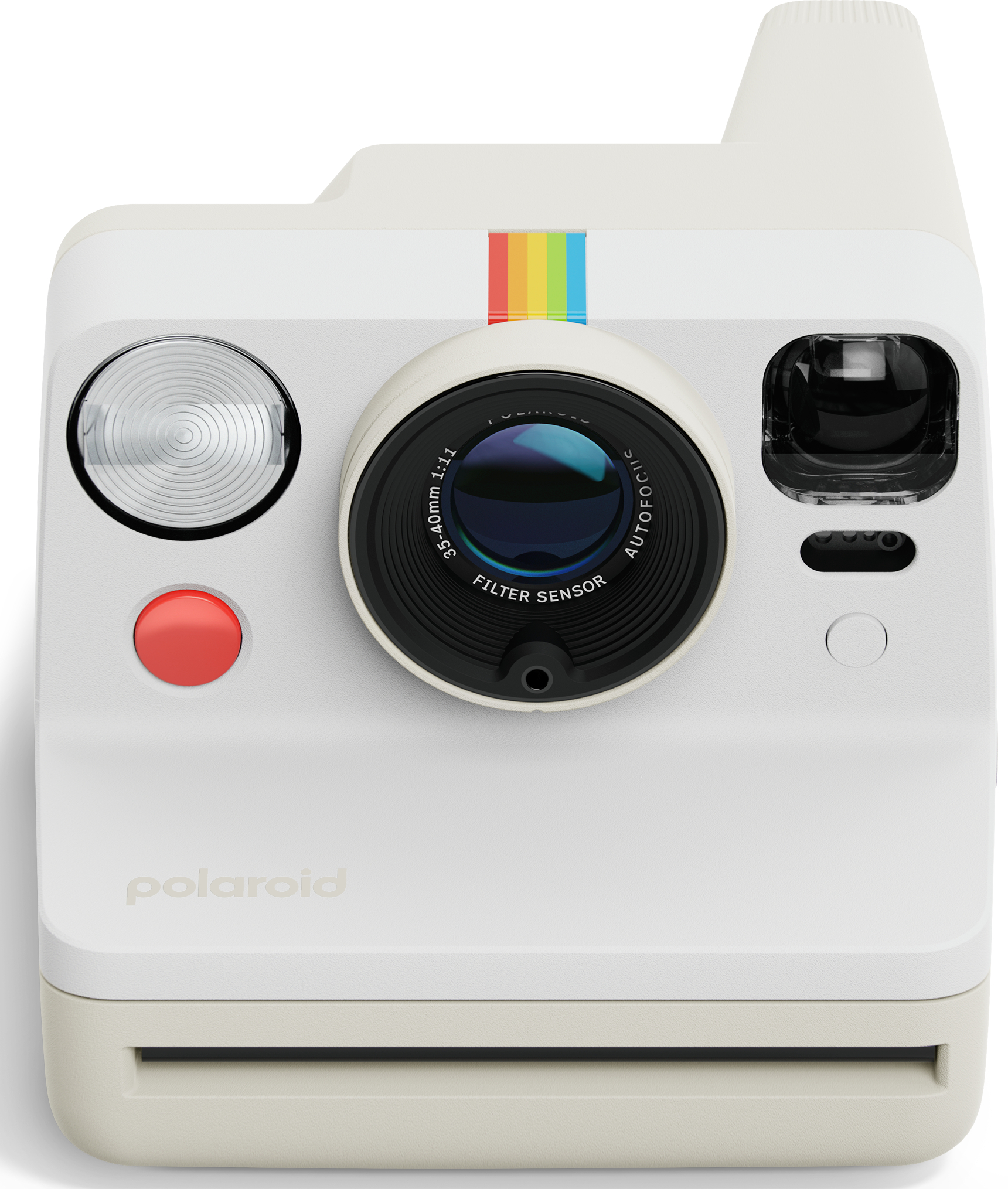 Фотокамера моментальной печати Polaroid Now Generation 3 - Pebble White (9155) - Фото 1