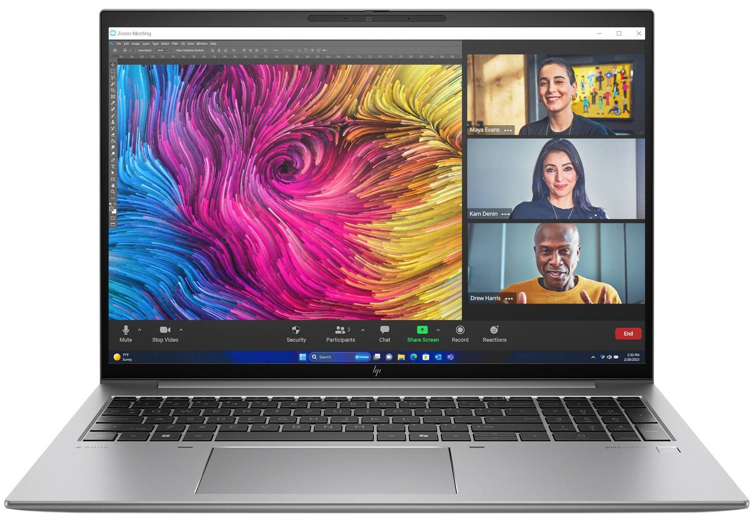 Ноутбук HP ZBook Firefly 16 G11 (9E2M0AV_V2) Silver - Фото 1