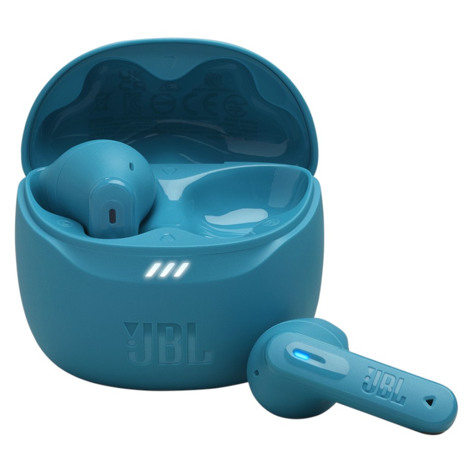 Наушники вкладыши беспроводные TWS JBL Tune Flex 2 Turquoise (JBLTFLEX2TQE) - Фото 1