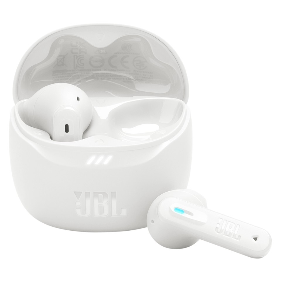 Наушники вкладыши беспроводные TWS JBL Tune Flex 2 White (JBLTFLEX2WHT) - Фото 1