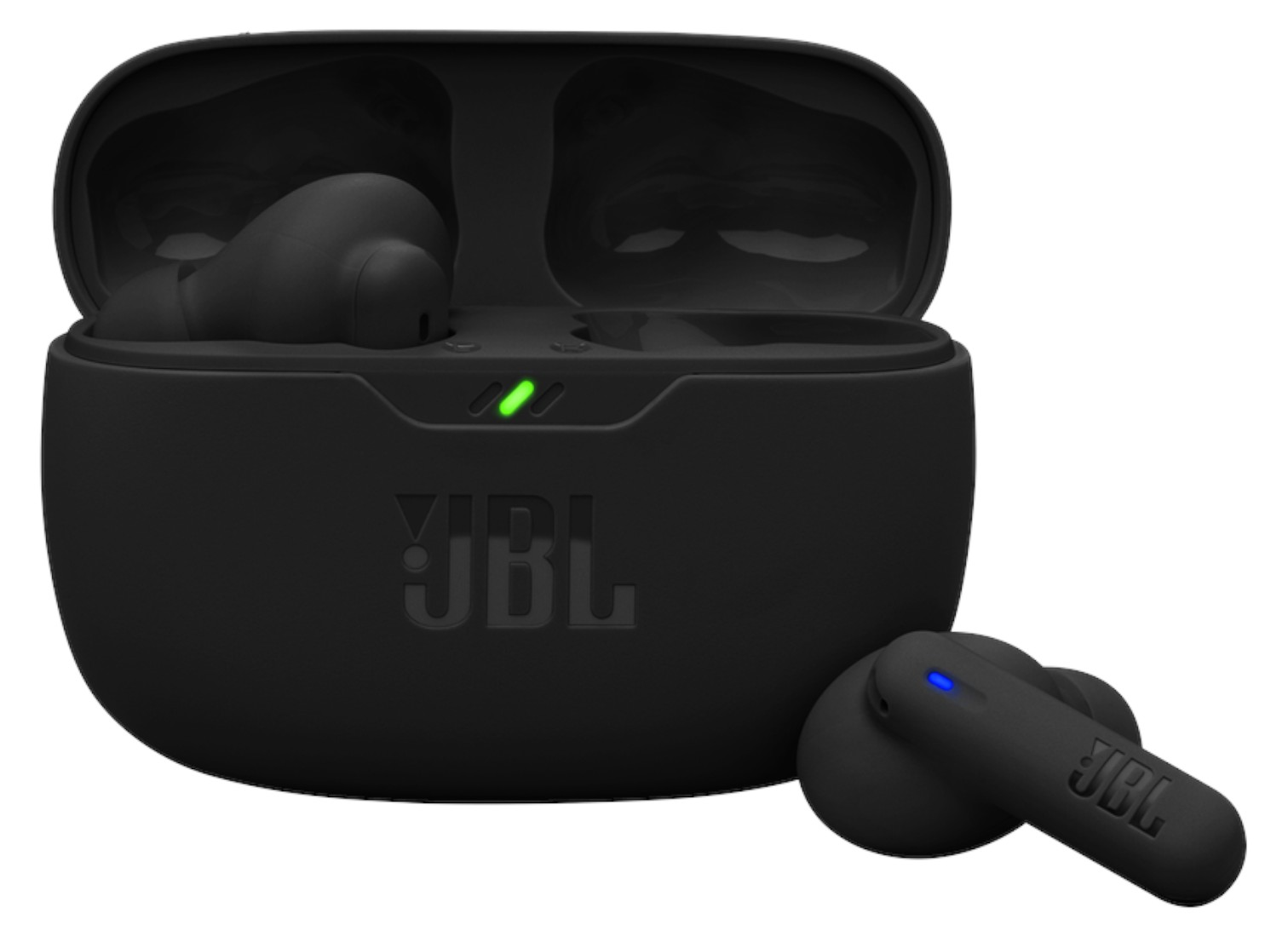 Наушники вкладыши беспроводные TWS JBL Wave Beam 2 Black (JBLWBEAM2BLK) - Фото 1