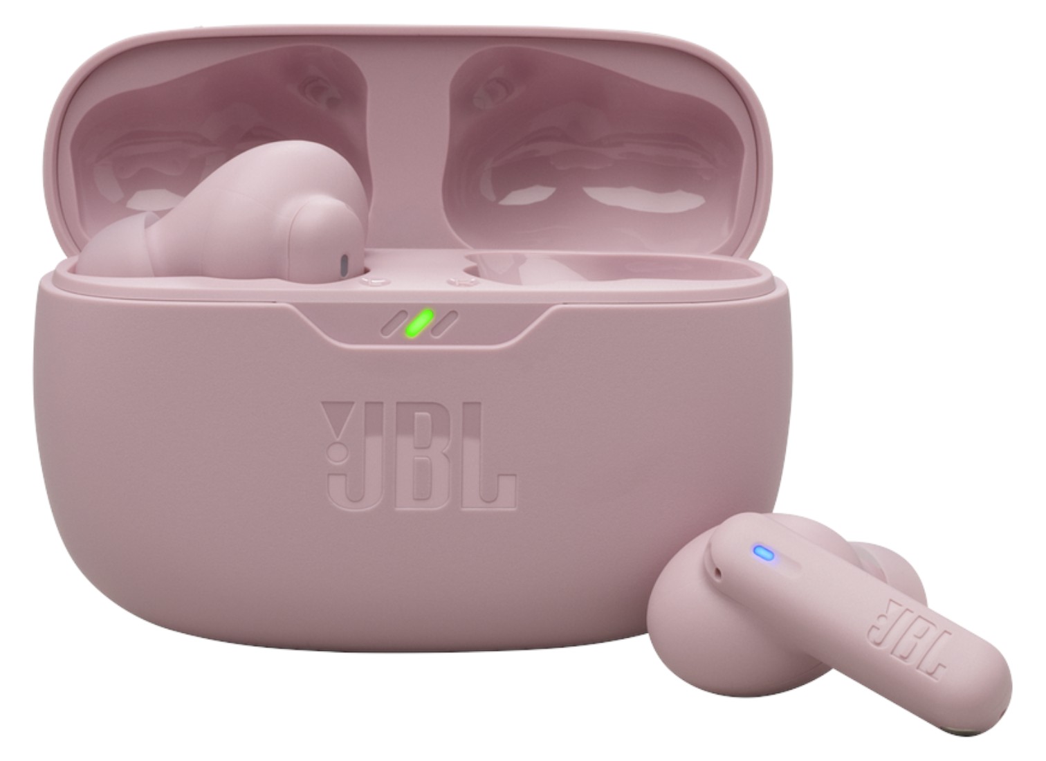 Наушники вкладыши беспроводные TWS JBL Wave Beam Pink (JBLWBEAM2PIK) - Фото 1