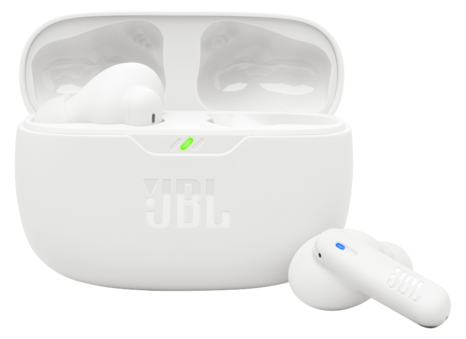 Наушники вкладыши беспроводные TWS JBL Wave Beam 2 White (JBLWBEAM2WHT) - Фото 1