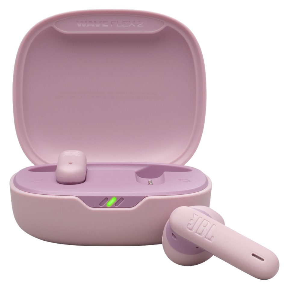 Наушники вкладыши беспроводные TWS JBL Wave Flex 2 Pink (JBLWFLEX2PIK) - Фото 1