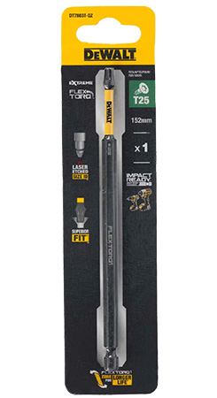 Бита для отвертки DeWALT EXTREME 152 мм (DT7803T) - Фото 1