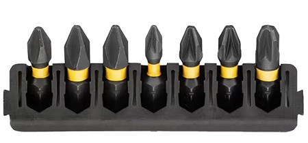 Набор бит для отвертки DeWALT FlexTorq 25 мм (DT70809) - Фото 1