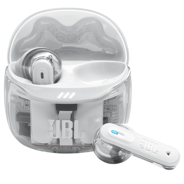 Наушники вкладыши беспроводные TWS JBL Tune Flex 2 Ghost White (JBLTFLEX2GWHT) - Фото 1