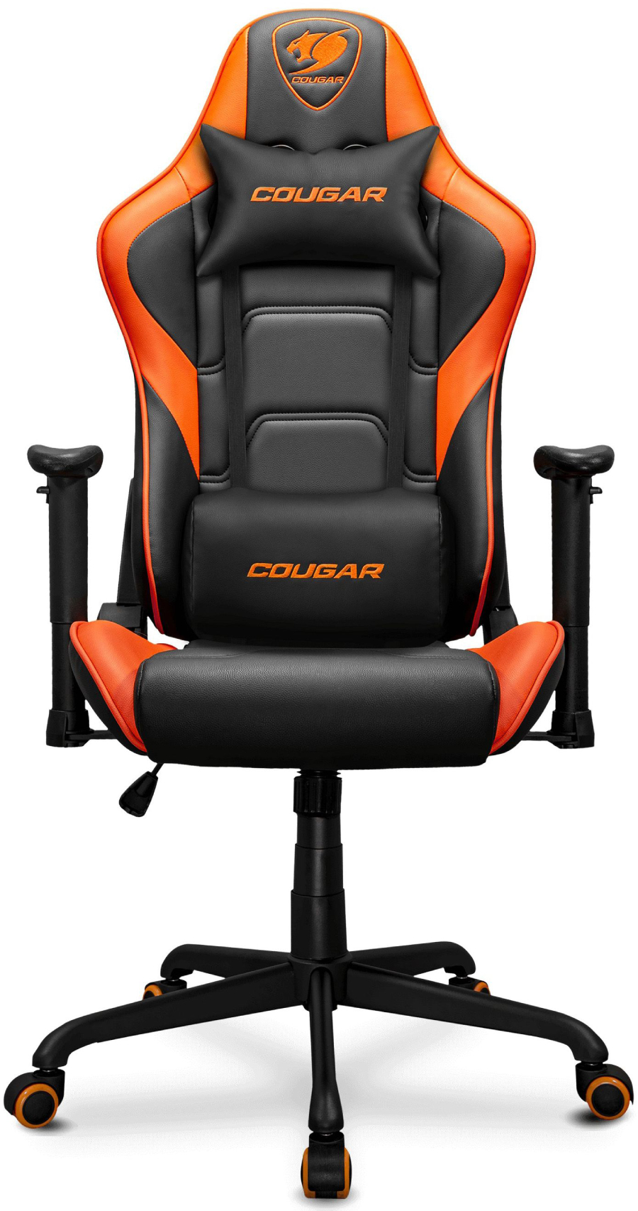 Кресло для геймеров Cougar Armor ELITE Black/Orange - Фото 1