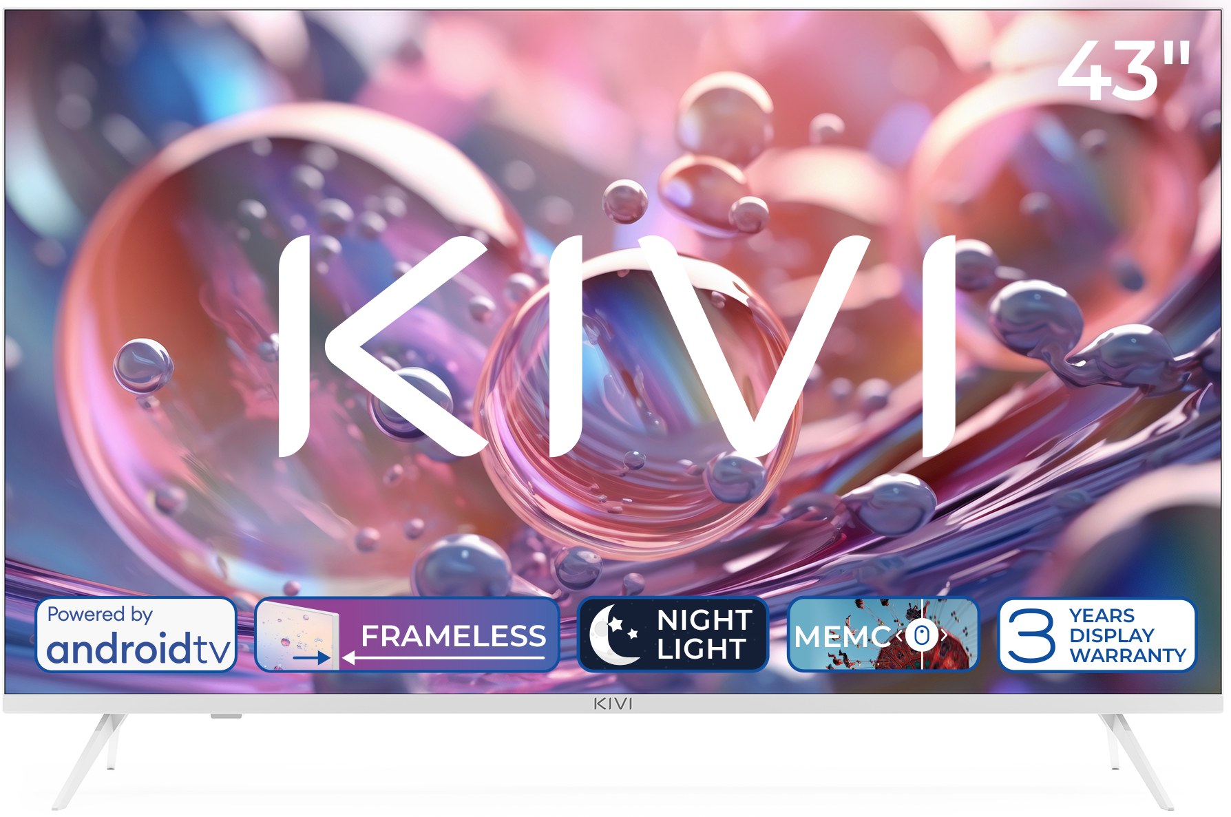 Телевизор KIVI 43U760QW - Фото 1