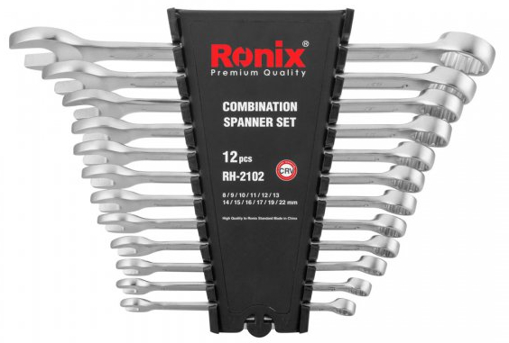 Набор гаечных ключей Ronix 12 шт. (RH-2102) - Фото 1
