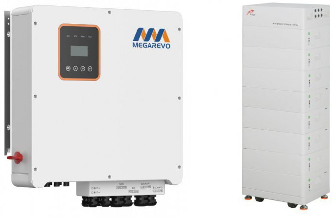 Система хранения энергии MEGAREVO R12KH3/HV RESS-40KW (3ф.,12kW+батарея 40kW/h) - Фото 1