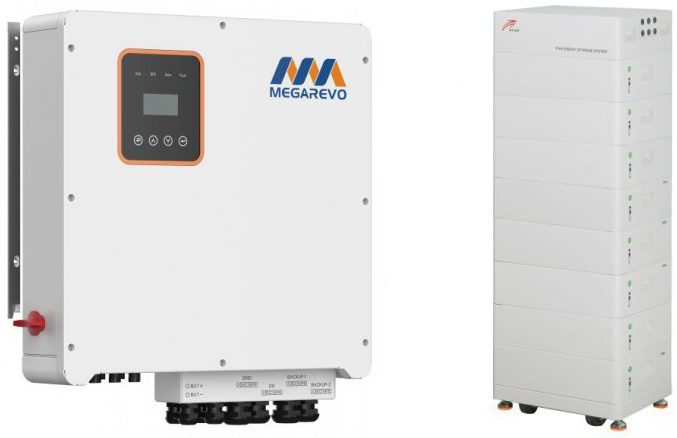 Система хранения энергии MEGAREVO R15KH3/HV RESS-40KW (3ф.,15kW+батарея 40kW/h) - Фото 1