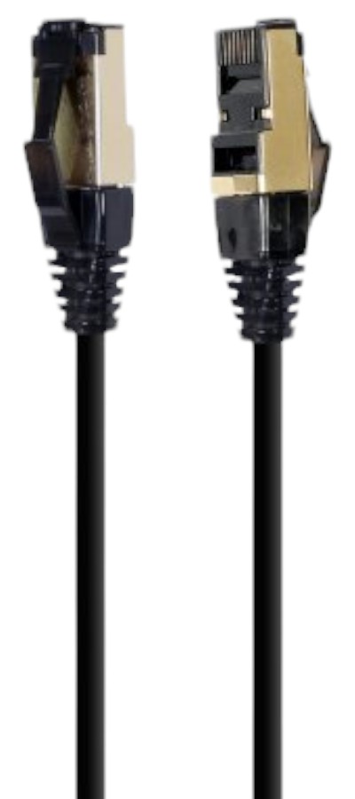 Кабель патч-корд Cablexpert Cat 8 S/STP 50u 15 м Black (PP8-LSZHCU-BK-15M) - Фото 1