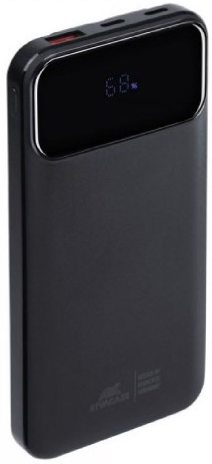 Батарея мобільна RIVACASE RIVAPOWER 10000 mA Black (VA2211) - Фото 1