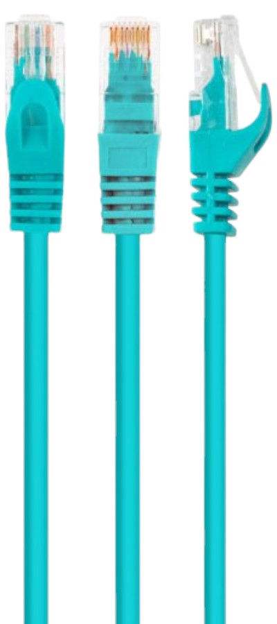 Кабель патч-корд Cablexpert Cat 6 UTP 50u 1.5 м Green (PP6U-1.5M/G) - Фото 1