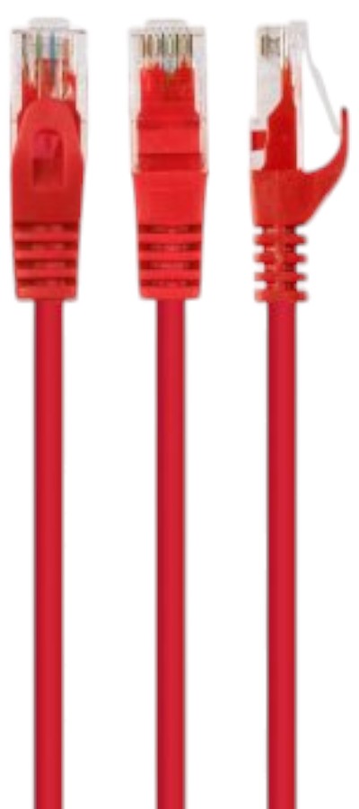 Кабель патч-корд Cablexpert Cat 6 UTP 50u 1.5 м Red (PP6U-1.5M/R) - Фото 1
