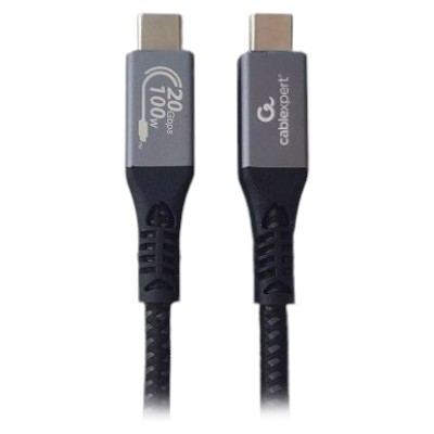 Кабель синхронізації даних Cablexpert USB 3.2 Gen2х2 20Gbp (CCBP-USB3-CMCM100-0.5M) - Фото 1