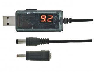 Кабель USB - DC Maxxter UB-DC9/12-0.8M - Фото 1