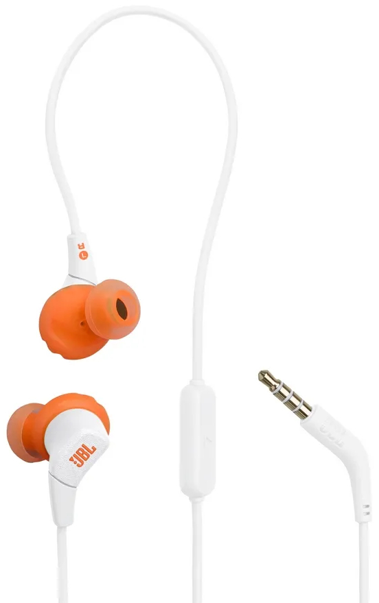 Наушники вкладыши проводные JBL Endurance Run 3 (JBLENDURRUN3WHT) - Фото 1