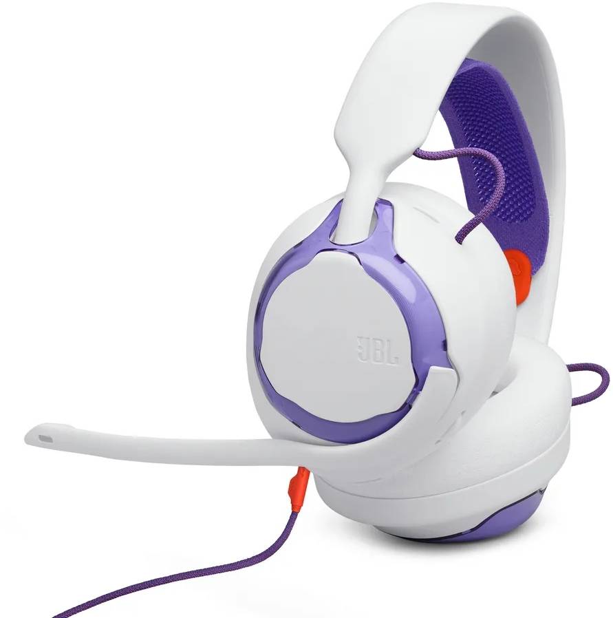 Гарнітура дротова ігрова JBL Quantum 250 - White (JBLQTUM250WHT) - Фото 1