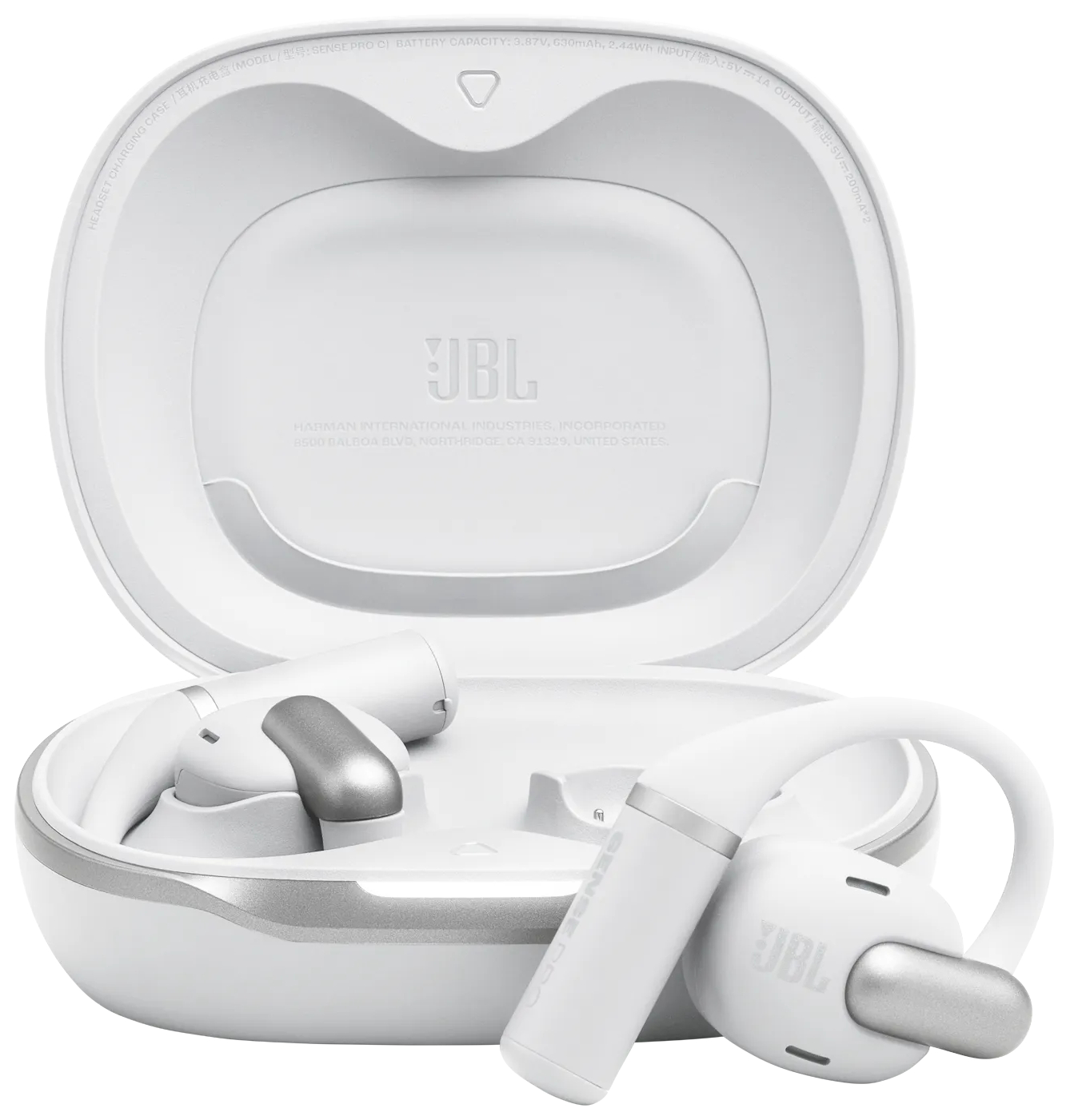 Наушники вкладыши беспроводные TWS JBL Sense Pro White (JBLSENSEPROWHT) - Фото 1