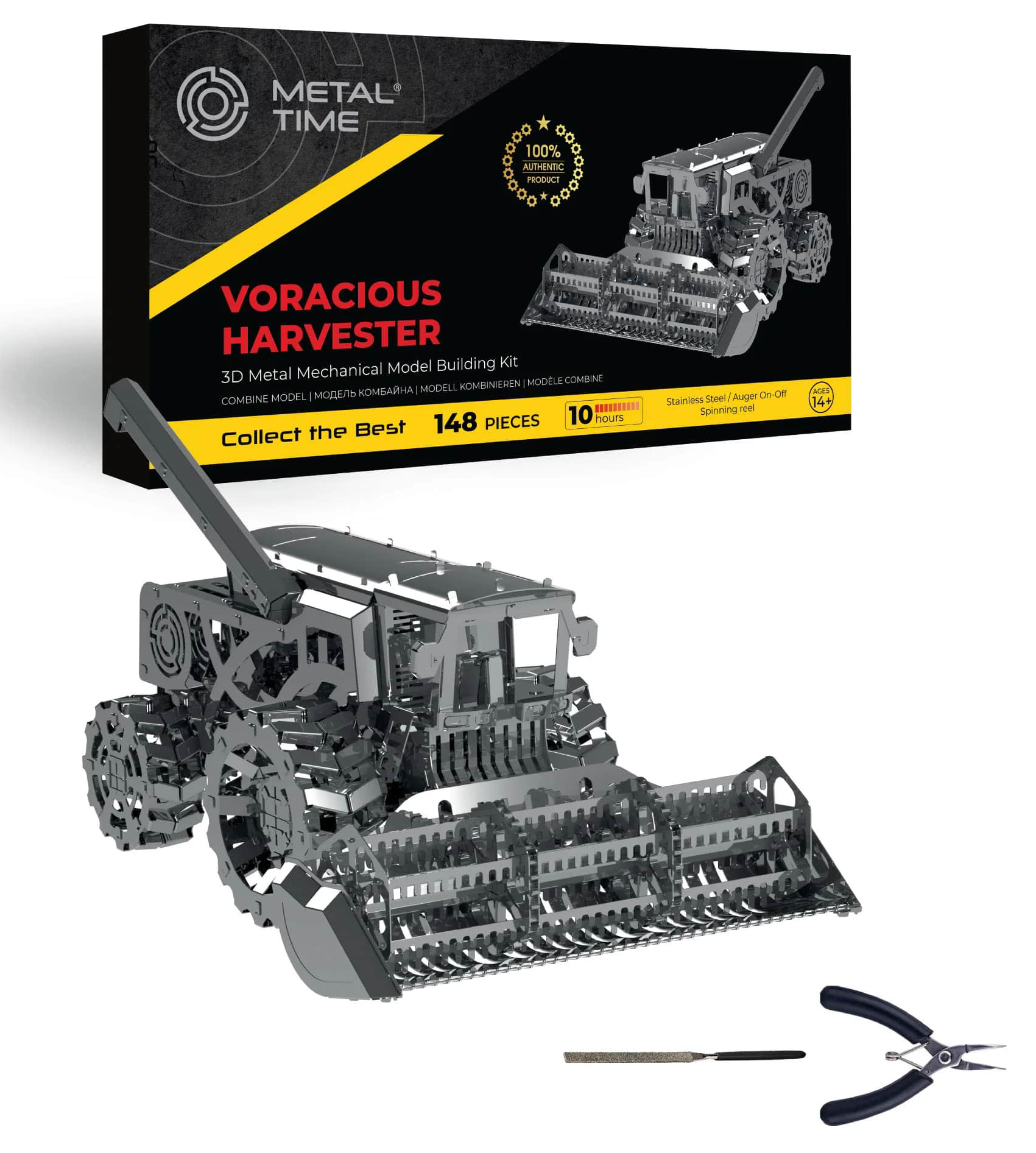 Металевий конструктор Metal Time Voracious Harvester (MT026) - Фото 1