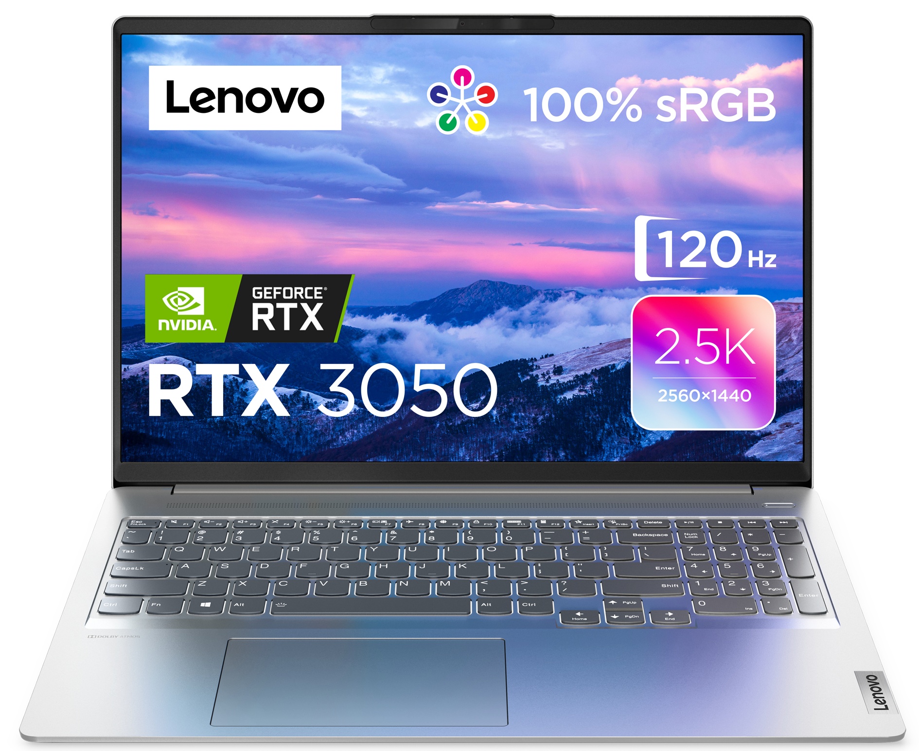 Ноутбук ігровий Lenovo IdeaPad 5 Pro 16ACH6 (82L500PPRA) Cloud Grey ...