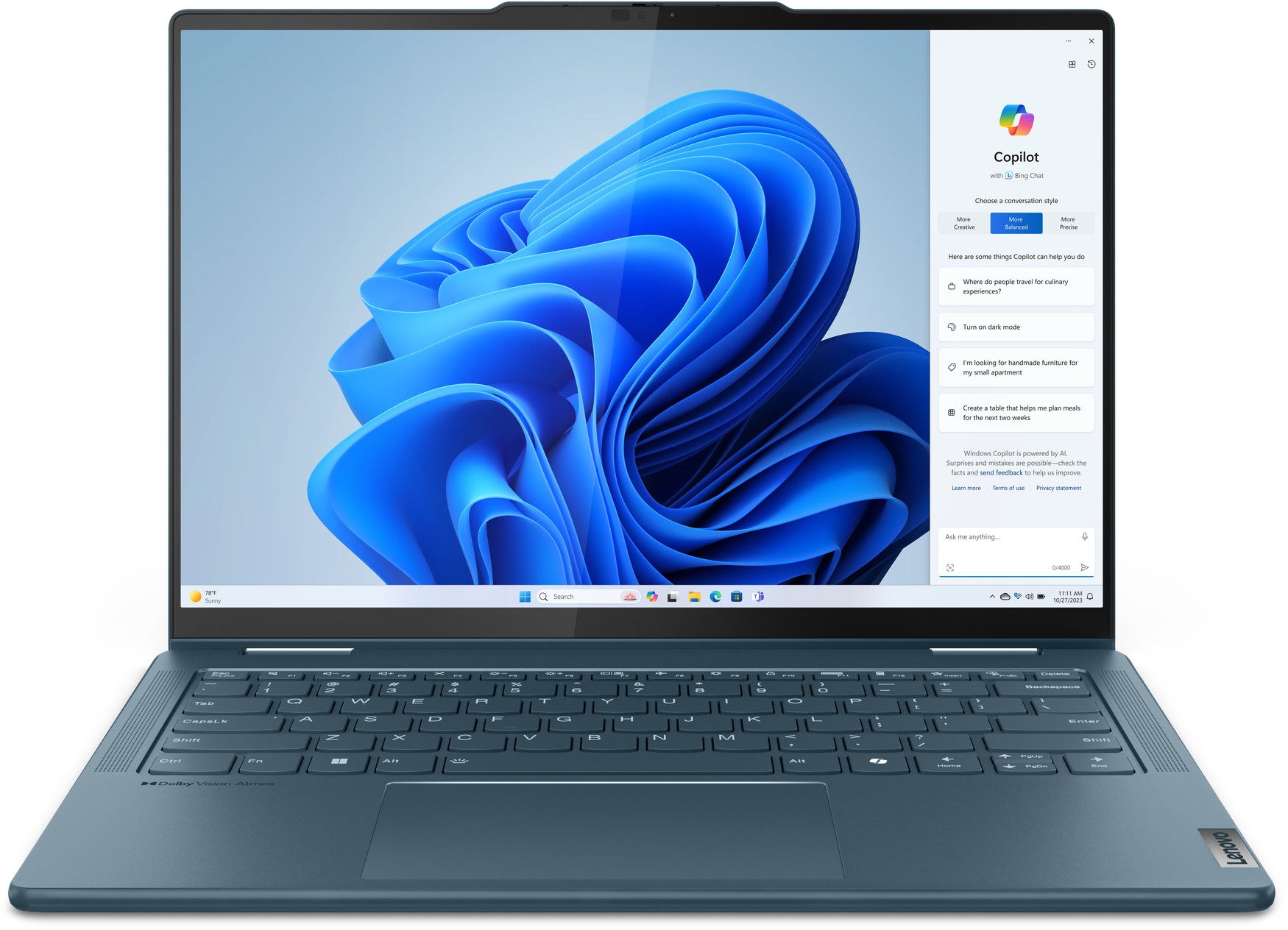 Ноутбук Lenovo Yoga 7 14IML9 (83DJ00CNRA) Tidal Teal купить - цена ...