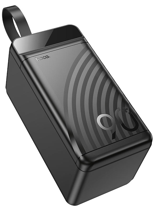 Батарея мобільна HOCO J123D Element 22.5W+PD20W 90000mAh Black (6942007612104) - Фото 1