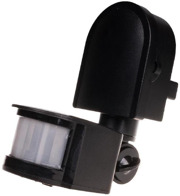Купить Проводной датчик движения Євросвітло SW-01 180° Черный (000040943) - Фото 1 Проводной датчик движения Євросвітло SW-01 180° Черный (000040943) - Фото 1