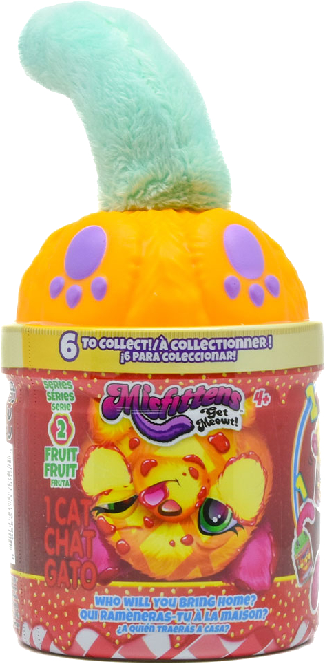 Коллекционная мягкая игрушка Misfittens MINI W2 – КОТИК В БАНКЕ (в ассорт.) (03948) - Фото 1