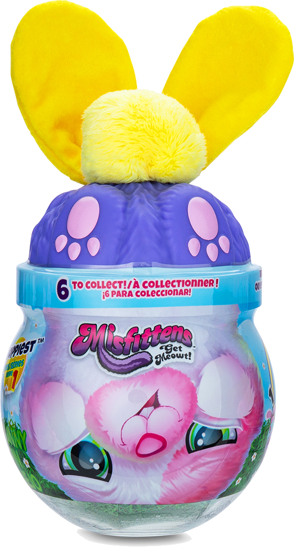 Коллекционная мягкая игрушка Misfittens W1 – ЗАЙЧИК В БАНКЕ (в ассорт.) (03965(W1)) - Фото 1