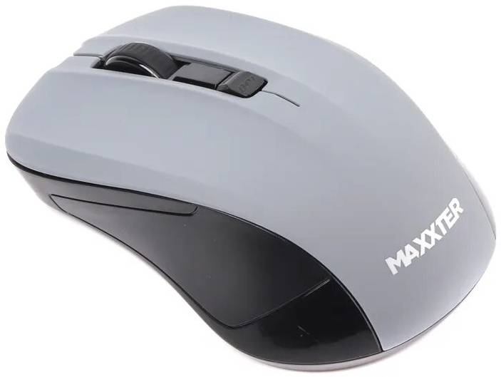 Миша бездротова Maxxter Mr-337-Gr Grey USB