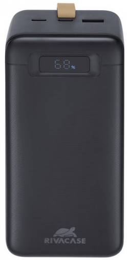Батарея мобільна RIVACASE RIVAPOWER 40000 mA Black (VA1084) - Фото 1