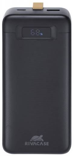 Батарея мобильная RIVACASE RIVAPOWER 30000 mA Black (VA1083) - Фото 1